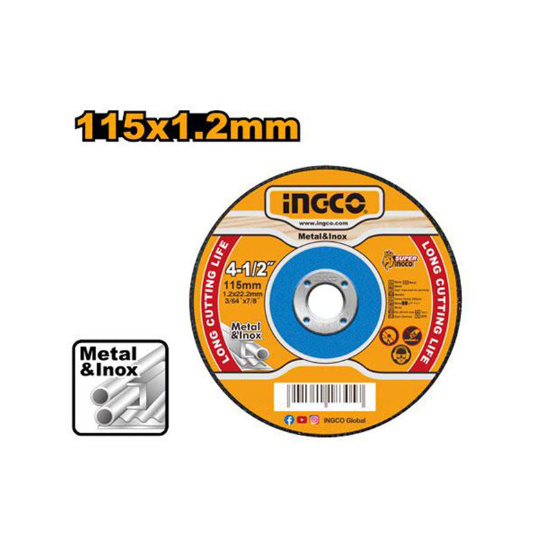 Rezne ploče za metal 115x1.2 - MCD121151 INGCO 25/1