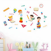 Naljepnica za zid / Tapeta School KP34633