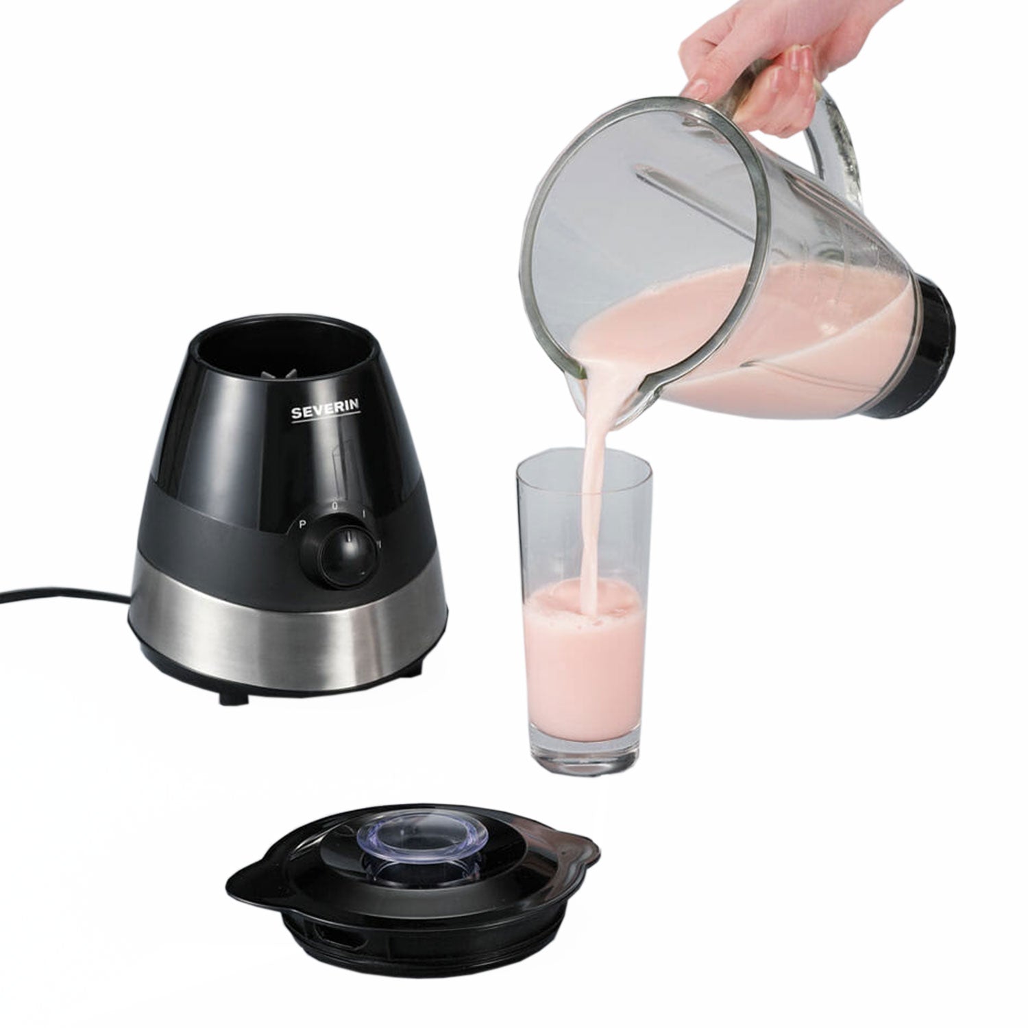 SEVERIN Blender + staklena posuda 1,5L, SM3718