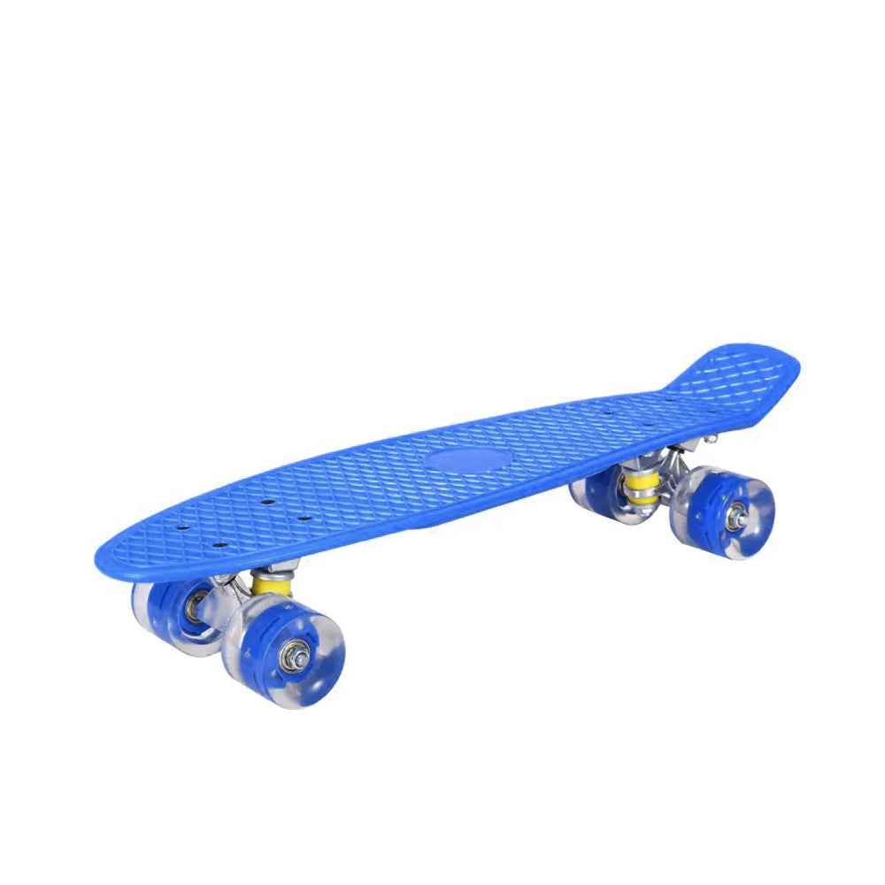 Skateboard sa led kotačima Plava