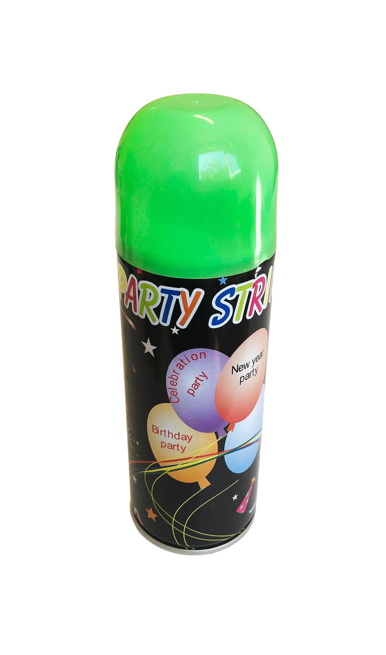 Sprej Špageti u boji 250ml, Spray Party String Zelena