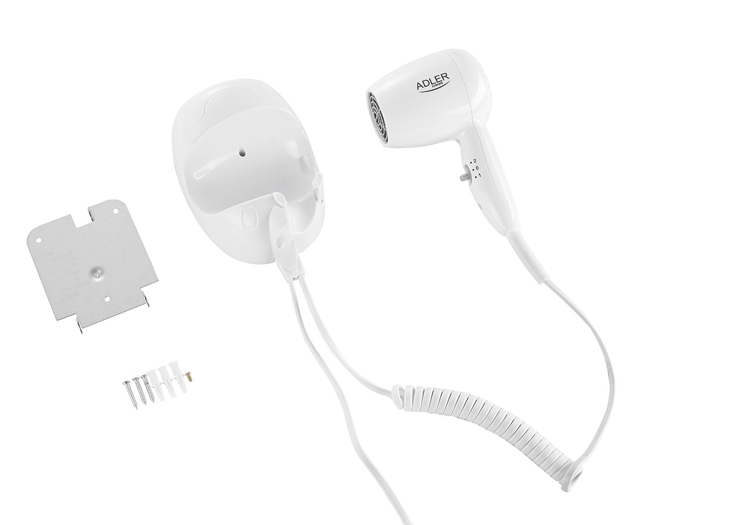 Sušilo za kosu AD2252, za montažu na zid