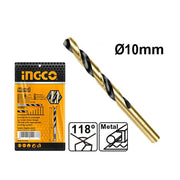 Svrdlo HSS 10mm - DBT1101003 INGCO DIN 338