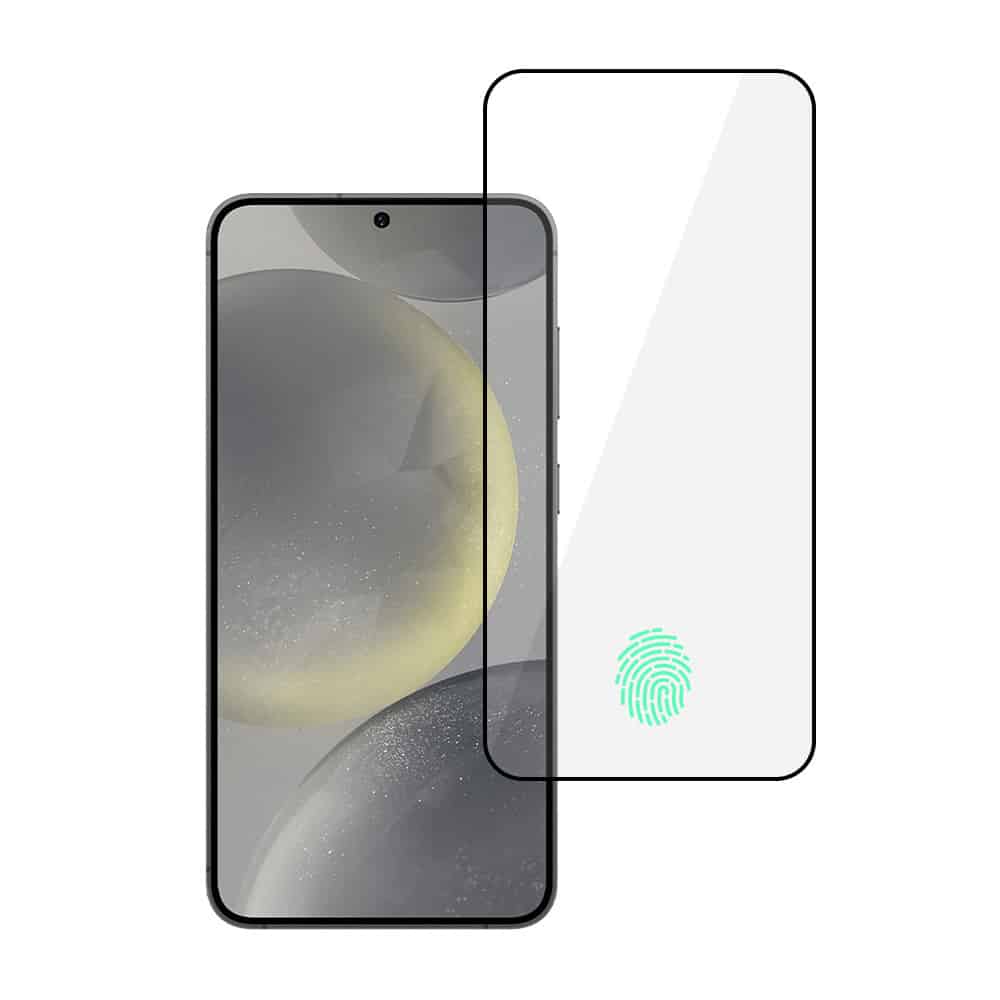 FULL GLUE 6D KALJENO STAKLO ZA SAMSUNG GALAXY S24 BLACK (SA OTKLJUČAVANJEM OTISKOM PRSTIJU)