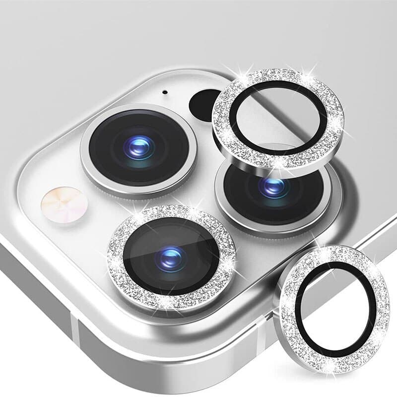 KALJENO STAKLO HARD DIAMOND ZA KAMERU (LEĆE) ZA IPHONE 14 PRO/14 PRO MAX SILVER (LEĆE 3 KOMADA)