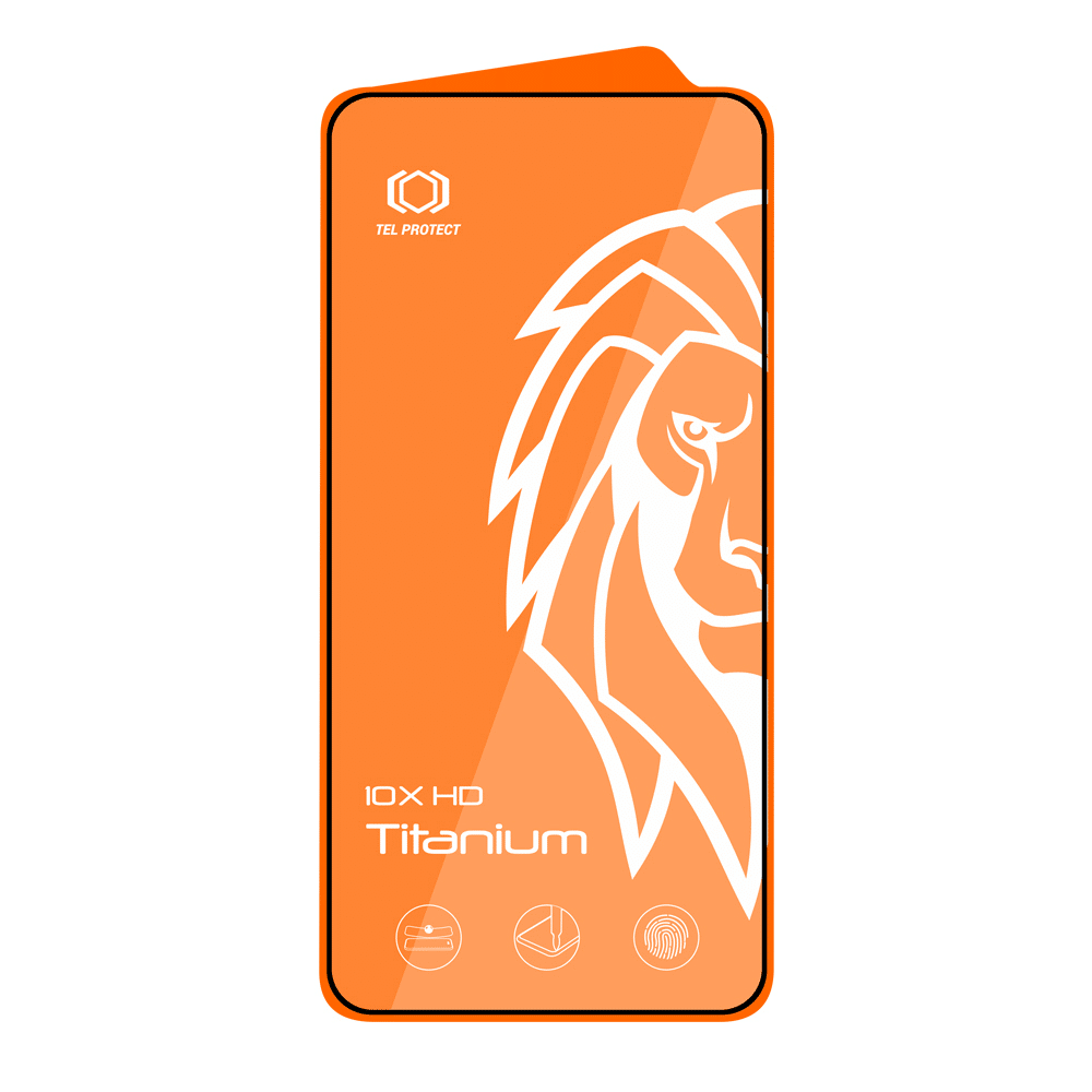 Kaljeno staklo Tel Protect 10X HD Titanium za Samsung Galaxy S25 Plus (s otključavanjem otiskom prsta)
