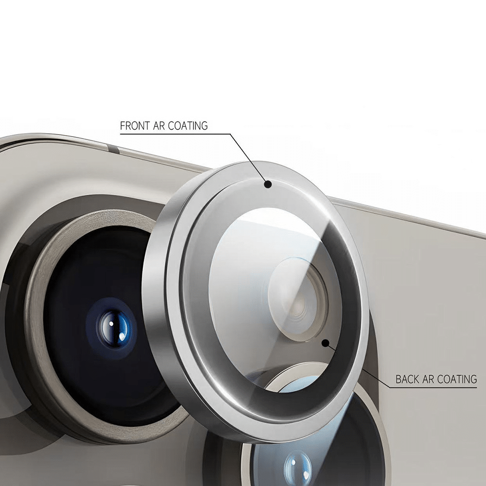 Kaljeno staklo Tel Protect Titanium Lens 99% AR na kameri za Samsung Galaxy S25 transparent (leće 3 kom.)