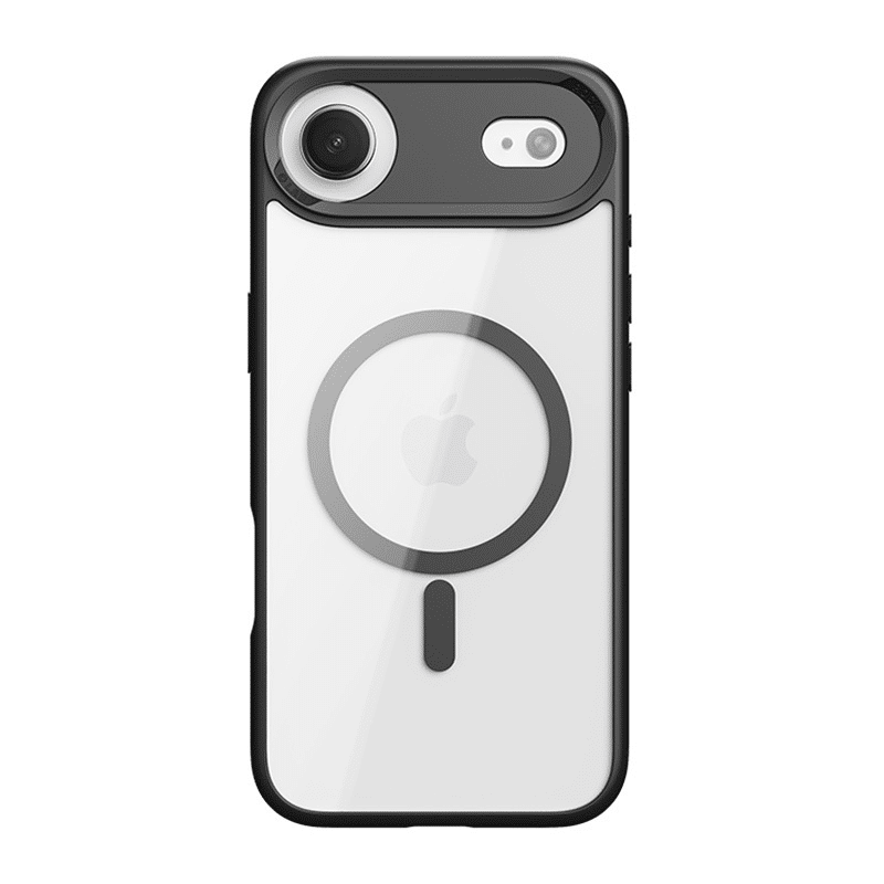 Rock Guard Lens Protection Series MagSafe maska za iPhone 17 Air prozirno-crna