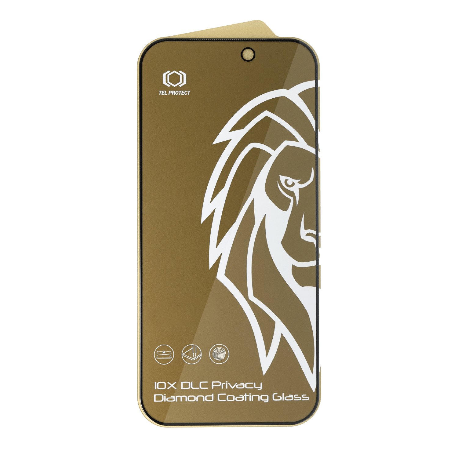 Tel Protect 10X Privacy DLC dijamantni premaz Anti-Spy kaljeno staklo za iPhone 17 Pro