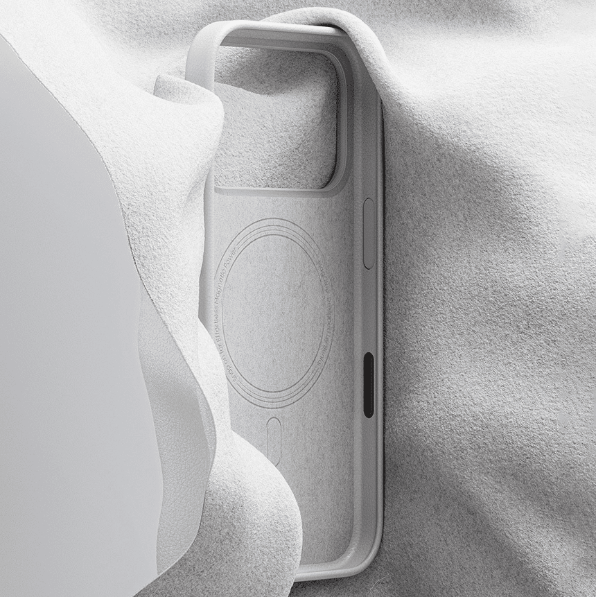 Benks Magnetic Vita Pro silikonska maskica za iPhone 17 Pro narančasta (gumb za upravljanje kamerom)