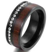 Prsten TR-17035 - Crna / Smeđa / 62mm KP17035