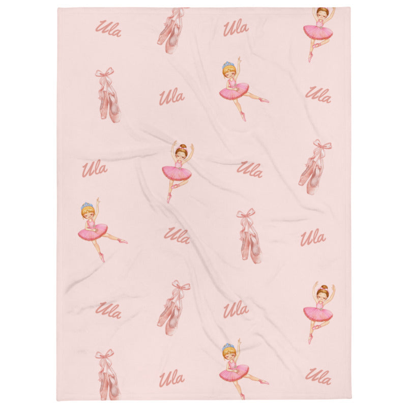 Personalizirane Deka s imenom – Balerina