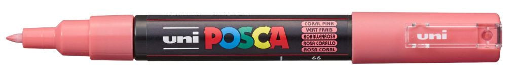 Marker Uni pc-1m Posca koralno roza
