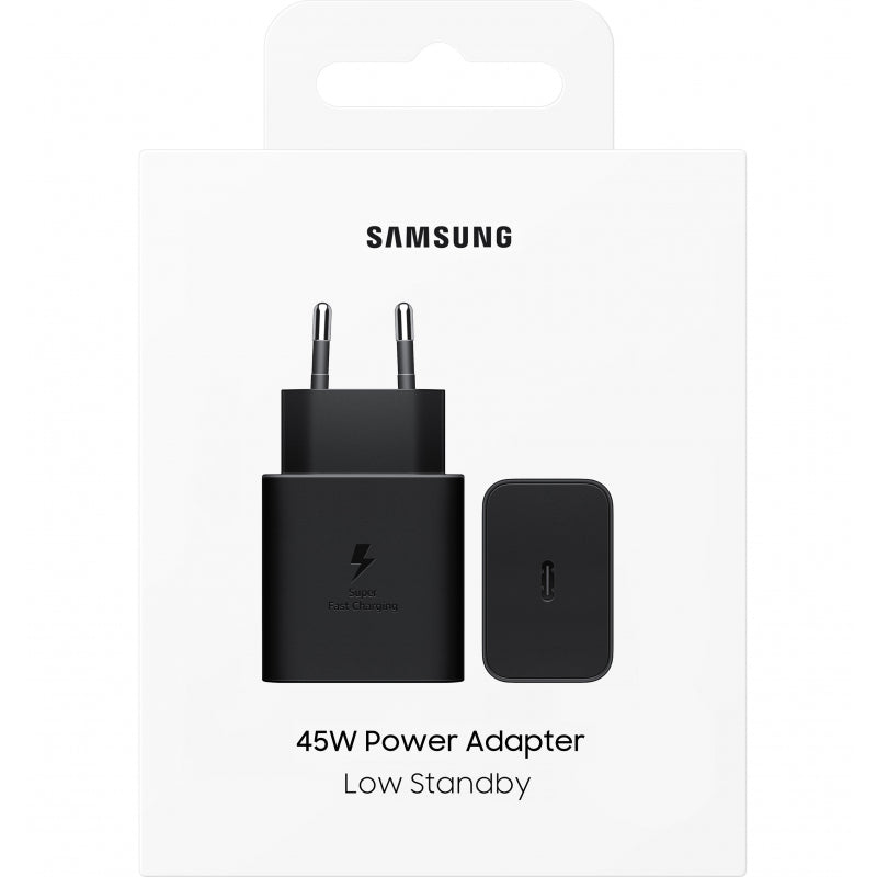 Zidni punjač Samsung 45W 4.05A 1 x USB-C Crni EP-T4511NBEGEU