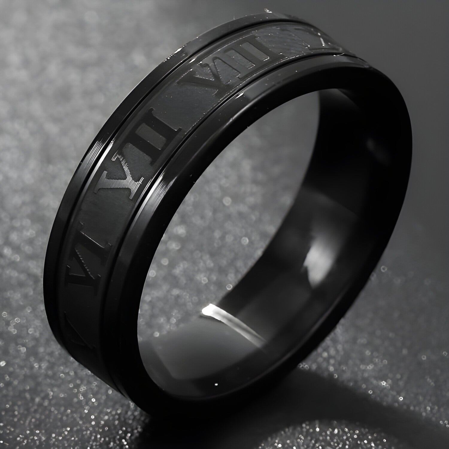Prsten XA-17081 - crni / 62 mm KP17081